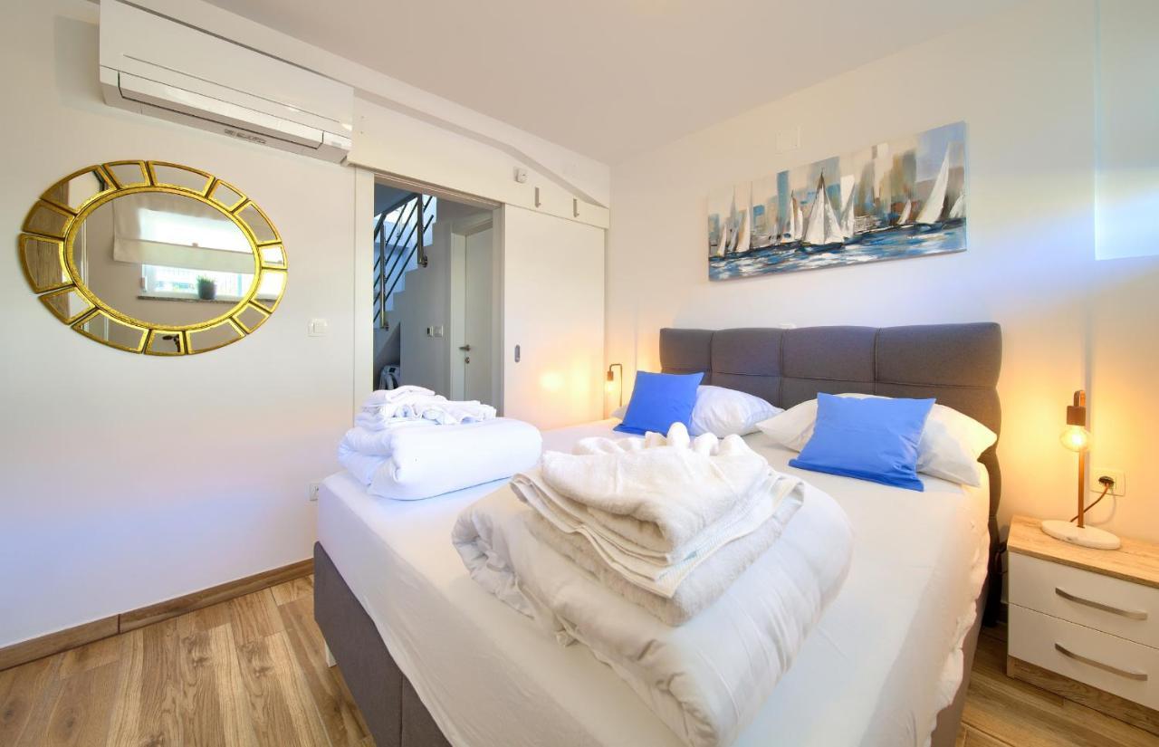 Villa Solis Lacus Modern Apartment - Private Heated Pool - Smart Tv Sky X - Free Parking Njivice Εξωτερικό φωτογραφία